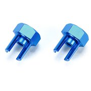 22014 [タムテックギア GB-01S アルミホイールハブ ブルー]