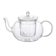 49T508 [耐熱ガラス ティーポット 580ml フラットハンドル]