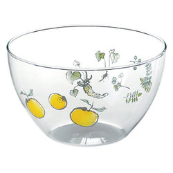 Vegetable やさい 耐熱ガラス 調理ボール 2.5L 39P078