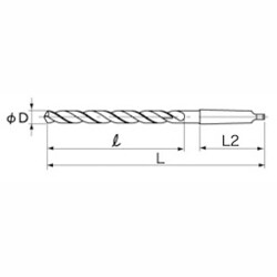 ヨドバシ.com - ナチ テーパーロングドリル 26.0×350×200mm
