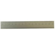 アルミ定規 15cm グレー