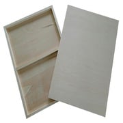 木製パネル シナ 木炭紙 650×500×約23.5mm