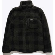 ウインターパスプリントフリースフルジップ AE0259 012 BLACK CHECK Mサイズ [アウトドア フリース メンズ]