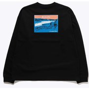 ハンギングロックフォールズロングスリーブティー PM0545 010 Black Mサイズ [アウトドア カットソー メンズ]