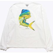 PFGキャリーチェンロングスリーブTシャツ PM3764 102 White Dorado Sサイズ [アウトドア カットソー メンズ]