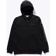 メンズコロンビアロゴフリースフルジップ AM0368 010 BLACK CITY GR Lサイズ [アウトドア フリース メンズ]