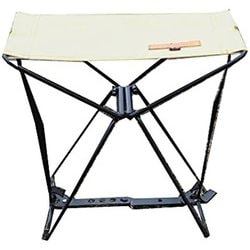 アイアンコンパクトスツール Iron Compact Stool SMOFT002CSa ベージュ [アウトドア チェア]