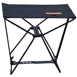 アイアンコンパクトスツール Iron Compact Stool SMOFT002CSa ブラック [アウトドア チェア]