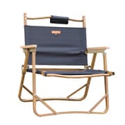 Alumi Folding Armchair SMOFT002FACa ブラック [アウトドア チェア]