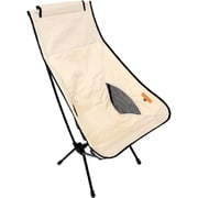 折り畳みアルミハイバックチェア Alumi High-back Chair SMOFT002HBCa ベージュ [アウトドア チェア]