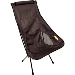 折り畳みアルミハイバックチェア Alumi High-back Chair SMOFT002HBCa ブラウン [アウトドア チェア]