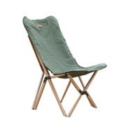 折り畳み木製チェア Woodie pack chair SMOrsPC001a カーキ [アウトドア チェア]