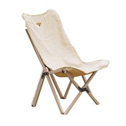 折り畳み木製チェア Woodie pack chair SMOrsPC001a ベージュ [アウトドア チェア]