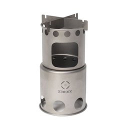 チタン製たき火台 Titanium Chimni SMOrsUT001Ca [アウトドア コンロ]