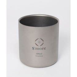 二重構造 チタンカップ Titanium Double Cup 600ml SMOrsUT001DCa [アウトドア チタンカップ]