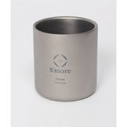二重構造 チタンカップ Titanium Double Cup 350ml SMOrsUT001DCa [アウトドア チタンカップ]