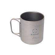 二重構造 チタンマグカップ Titanium Double Mug 450ml SMOrsUT001DMa [アウトドア マグカップ]