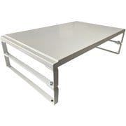 S-STAND Short スチールデスクスタンド ホワイト SS460-WW2