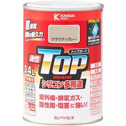 油性トップガード クラウディグレー 0.4L