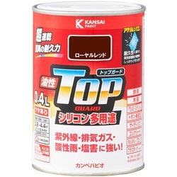 油性トップガード ローヤルレッド 0.4L
