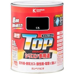 油性トップガード くろ 0.8L