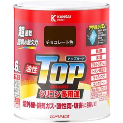 油性トップガード チョコレート 1.6L