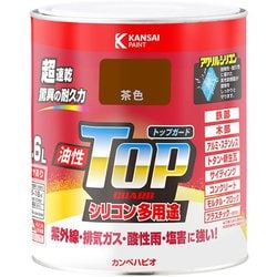 油性トップガード 茶色 1.6L