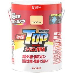 油性トップガード アイボリー 3.2L