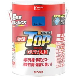 油性トップガード スカイブルー 3.2L