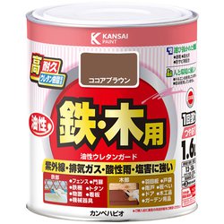 油性ウレタンガード ココアブラウン 1.6L