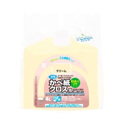 ヨドバシ.com - カンペハピオ Kanpe Hapio 水性かべ紙クロス用 クリーム 4L 通販【全品無料配達】