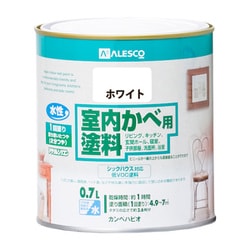 室内かべ用塗料 ホワイト 0.7L