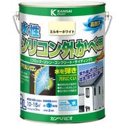 水性シリコン外壁用 ミルキーホワイト 3L