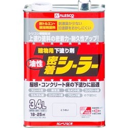 油性密着シーラー 透明 3.4L