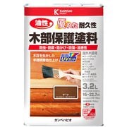油性木部保護塗料 チーク 3.2L