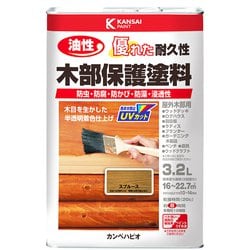 油性木部保護塗料 スプルース 3.2L