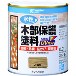 水性木部保護塗料 透明 0.7L