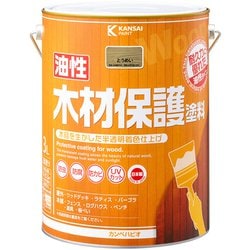 油性木材保護塗料 透明 3L