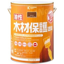 油性木材保護塗料 チーク 3L