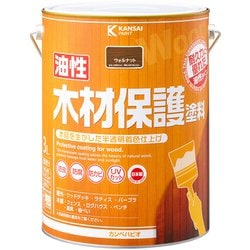 油性木材保護塗料 ウォルナット 3L