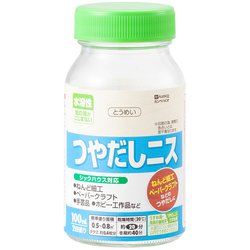 水溶性つやだしニスA 透明 100ML