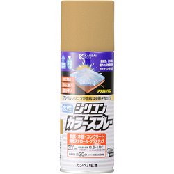 水性シリコンカラースプレー ニューゴールド 300ML
