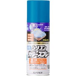 水性シリコンカラースプレー スカイブルー 420ML