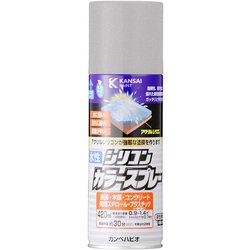 水性シリコンカラースプレー シルバー 420ML