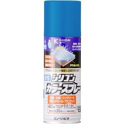 水性シリコンカラースプレー ブルー 420ML