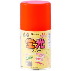 蛍光スプレー 蛍光レッド 100ML