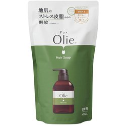ヘアソープ 詰替用 400ml せっけんシャンプー 無添加 敏感肌用 天然由来100％ [シャンプー]