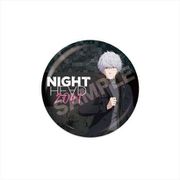 NIGHT HEAD 2041 メタリック缶バッジ （01） 霧原直人 [キャラクターグッズ]