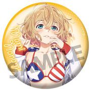 彼女、お借りします 缶バッジ 76mm 水着 Ver. 七海麻美 [キャラクターグッズ]
