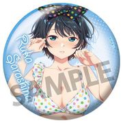 彼女、お借りします 缶バッジ 76mm 水着 Ver. 更科瑠夏 [キャラクターグッズ]